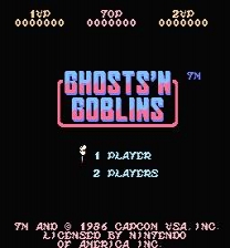 Ghosts'n Goblins MMC3 Patch Game