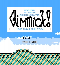 Gimmick! More than a simple toy Jogo