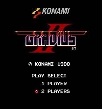 Gradius II - no upgrade loss ROM
