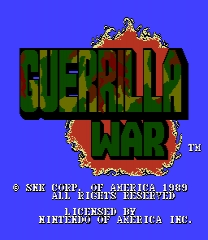 Guerrilla War MMC1 to MMC3 Juego