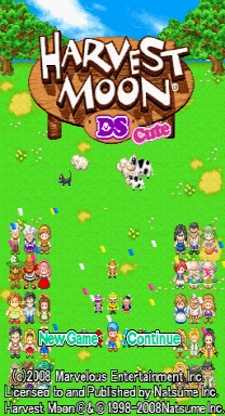 Harvest Moon DS Cute - Pete Version Game