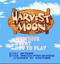 Harvest Moon - Intuitive Ranch Master Game