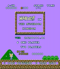 Harvett Fox in the Mushroom Kingdom Game
