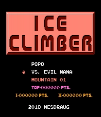 Ice Climber - Evil Nana ROM