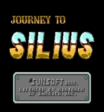 Journey to Silius - Original Sprites Jeu