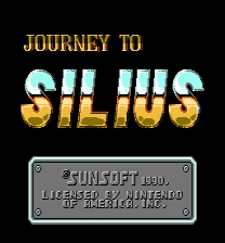 Journey to Silius - Original Sprites ROM
