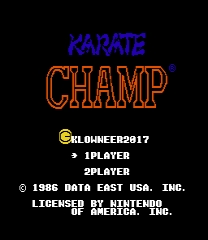 Karate Champed ROM