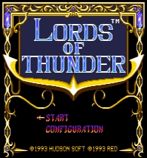 Lords of Thunder TG16 with Sega CD music Gioco