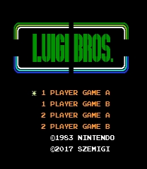 Luigi Bros. Jeu