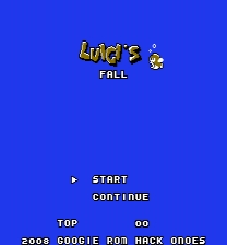 Luigi's Fall Game