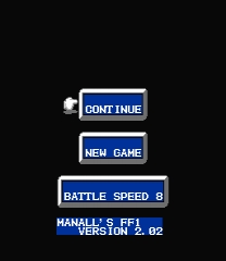 Manall's FF1 ROM
