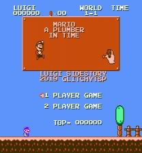 Mario a plumber in time. Luigi sidestory. Jogo