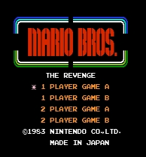 Mario Bros.: The Revenge Game