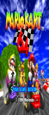 Mario Kart 64 CPUs use human items including shells Spiel