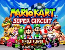 Mario Kart: Super Circuit - Localized Voices Game