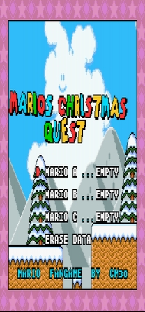 Mario's Christmas Adventure Game