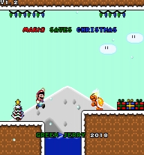 Mario saves Christmas Game