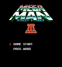 Mega Man 3 - Ridley X Hack 1 Juego