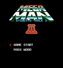 Mega Man 3 - Ridley X Hack 3 ROM