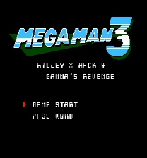 Mega Man 3 - Ridley X Hack 4 (Gamma's Revenge) ROM