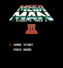 Mega Man 3 - Ridley X Hack 5 ゲーム