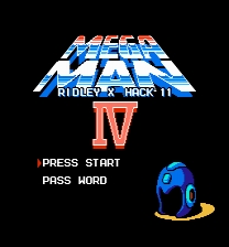 Mega Man 4 - Ridley X Hack 11 ゲーム
