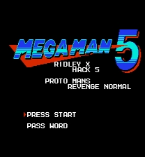 Mega Man 5 - Ridley X Hack 5 Proto Man's Revenge Normal ROM