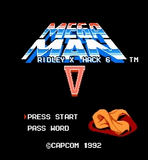 Mega Man 5 - Ridley X Hack 6 Game