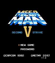 Mega Man 5: Second Strike ROM