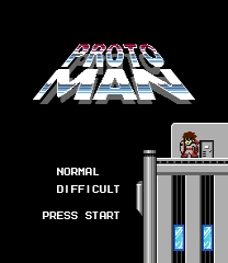 Mega Man II - Proto Man Mode Jogo