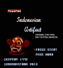 Mega Man: Indonesian Artifact Game