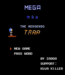 Mega Man - The Hedgehog Trap Game