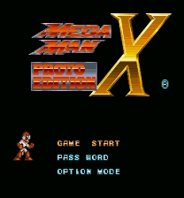 Mega Man X1: Proto Edition ゲーム