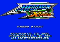 Mega Man Xtreme - Xtreme Mode from start Game