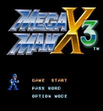 MegaManX3 - No armor GFX ROM