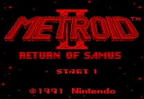 Metroid II: Return of Samus VirtualBoy Game