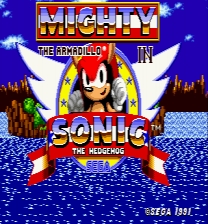 Mighty the Armadillo in Sonic the Hedgehog ROM