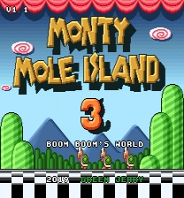 Monty Mole Island 3 - Boom Boom's World Game