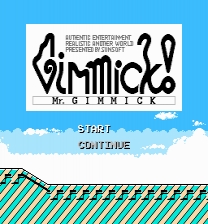 Mr. Gimmick - JPN to PAL Title Screen ROM