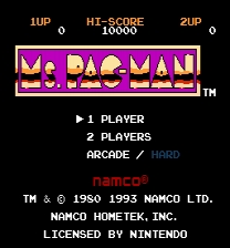 Ms. Pac-Man Graphics Juego