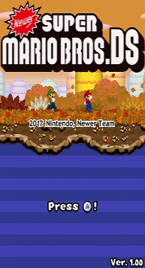 Descarga de Newer Mario Bros. DS ROM Hack - Retrostic