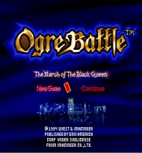 Ogre Battle version 1.02 ROM