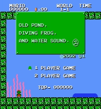 Old Pond, Diving Frog, and Water Sound Game