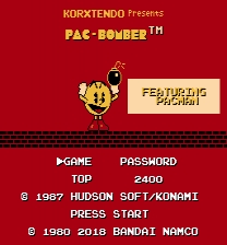 Pac-Bomber ROM