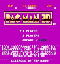 Pac-Man 3D Game