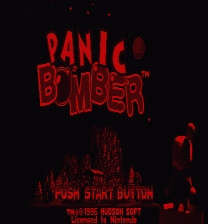Panic Bomber Debug Menu and Stage Select ROM