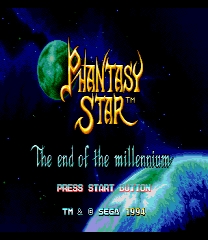 Phantasy Star IV Bugfix Game