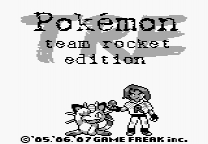 Pokemon TRE: Team Rocket Edition ゲーム