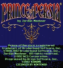 Prince of Persia Restoration ROM