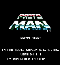 Protoman - The New  Adventures Game